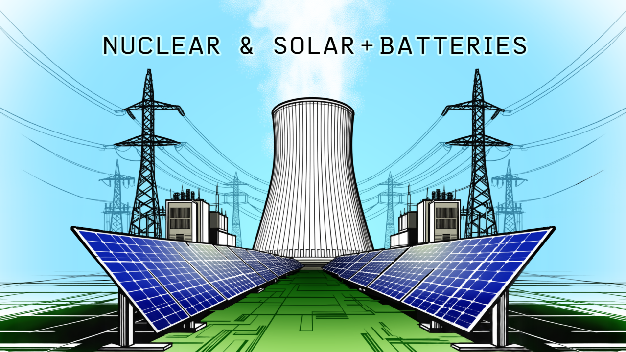 Nuclear & Solar + Batteries