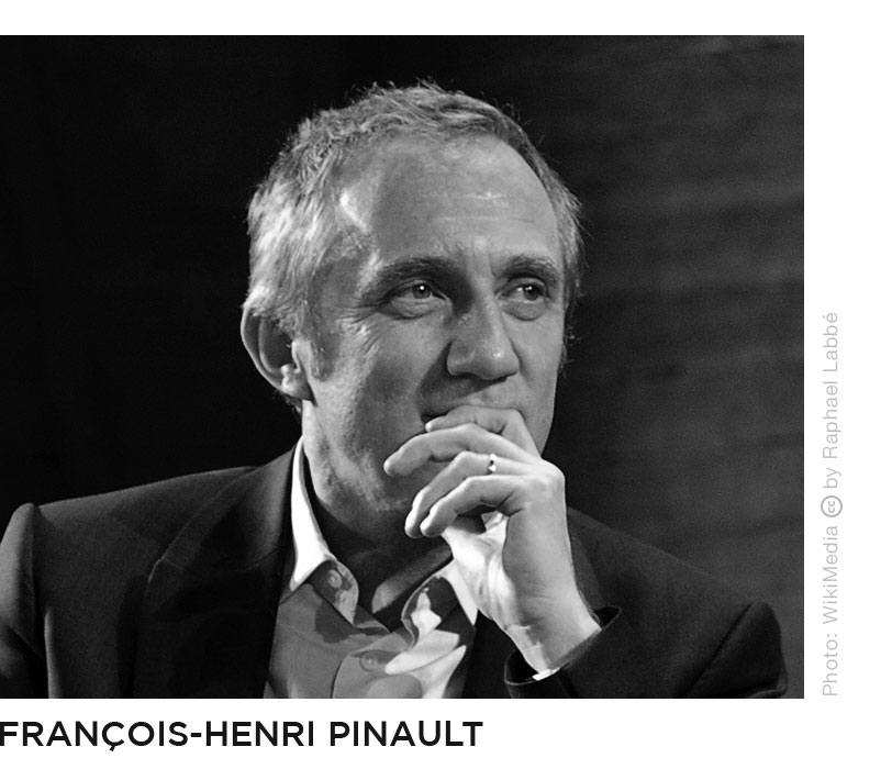 Francois Henri Pinault Chairman CEO Kering